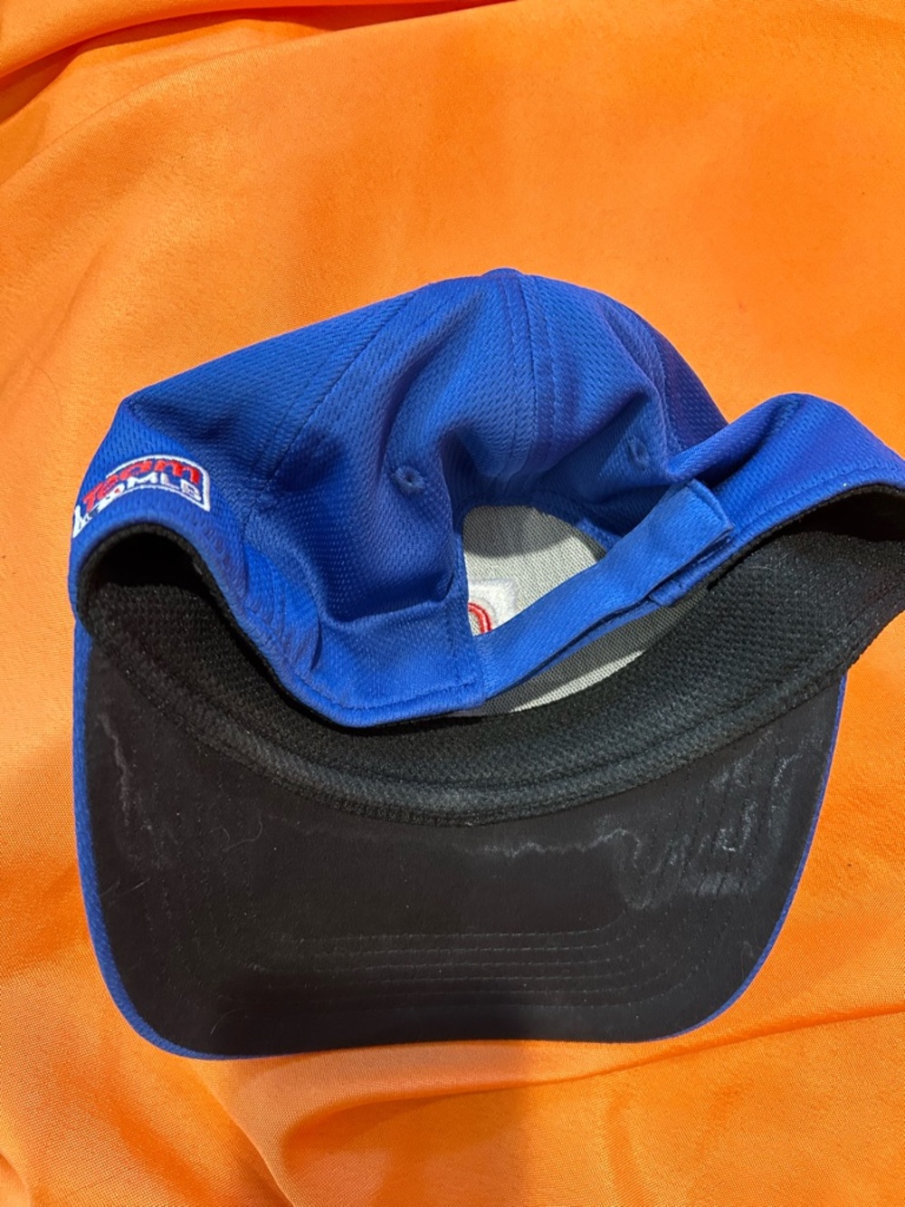 Texas Rangers Blue Baseball Cap with Embroidered T -Team MLB - Picture 2 of 5